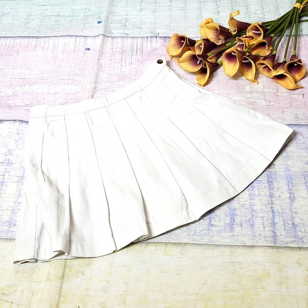 Forever21 Pleated Skater Skirt
